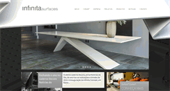 Desktop Screenshot of infinitasuperficies.com.br